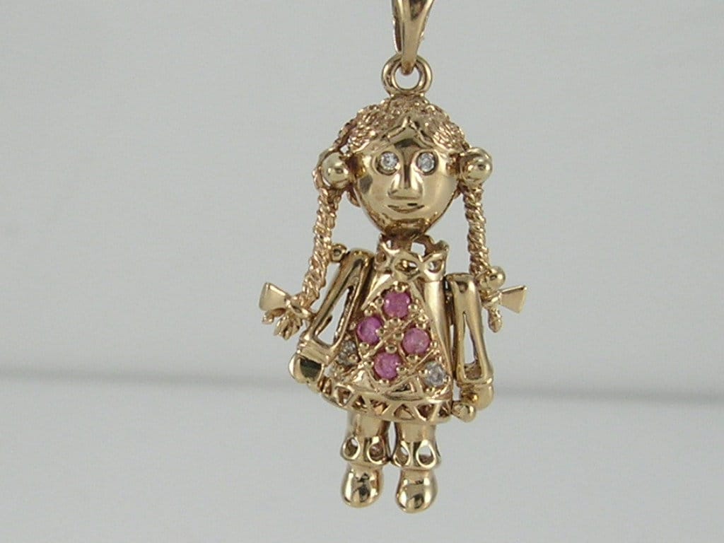 argos rag doll necklace