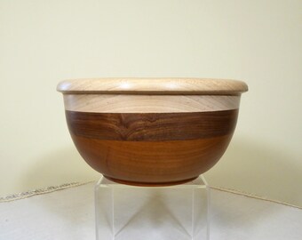 Walnut Wood Snack BowlCandy DishKey Holder