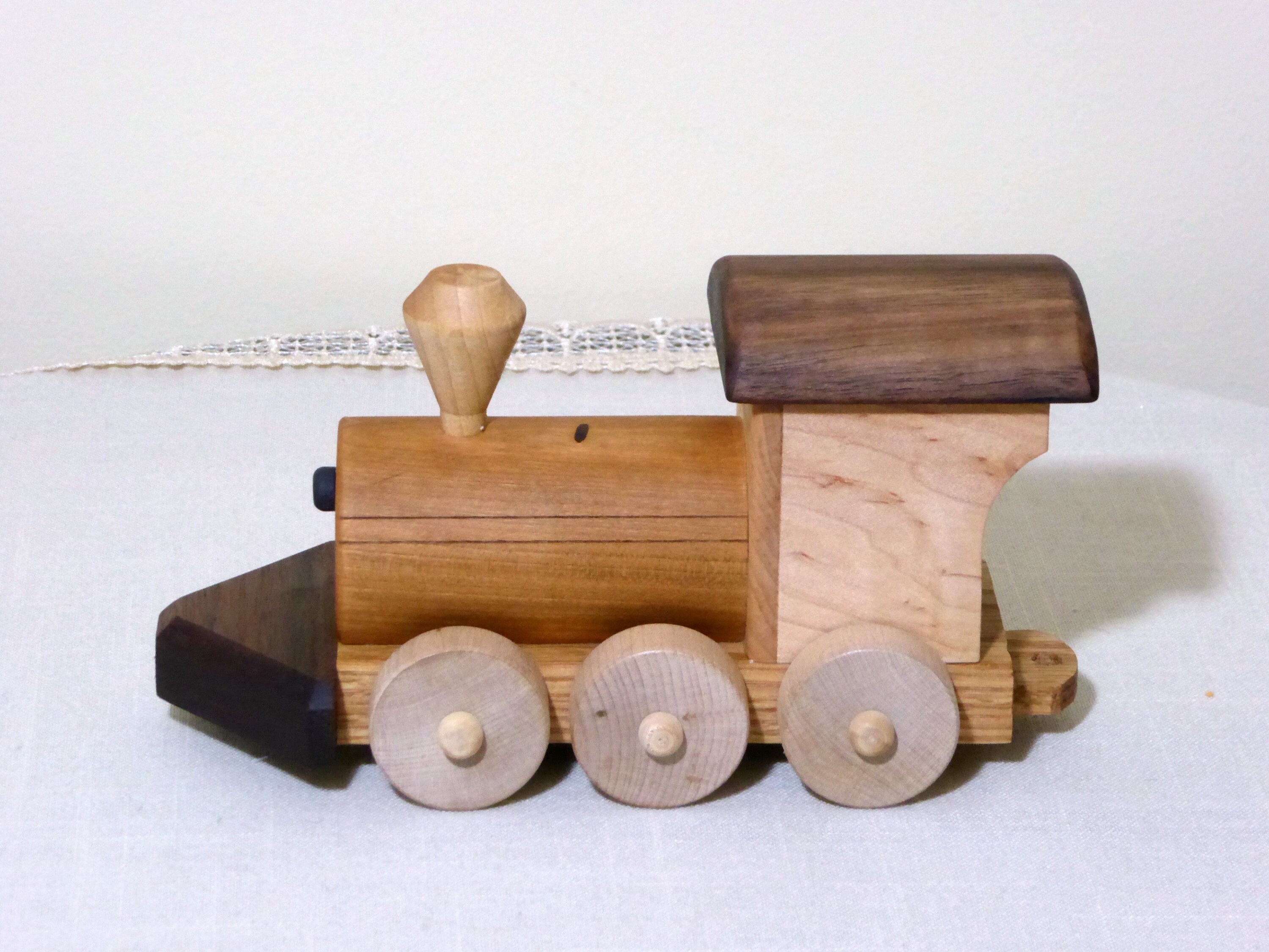 Sale/Wooden Train/Wood Train Set Push Toy/4 Car Etsy