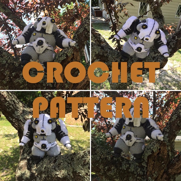 PATTERN - Volus Crochet Amigurumi - Mass Effect Inspired - Plush Plushie Stuffed Toy Crochet Pattern Instructions