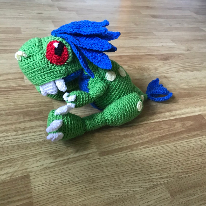 PATTERN - Baby Feathered Zandalari Raptor Crochet Amigurumi - World of ...
