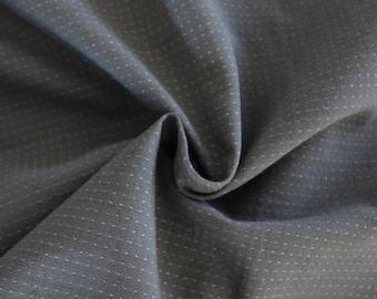 Top Stitch Woven Collection in Blue Suede By Diamond Textiles Fabric By The Yard