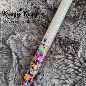 HAPPY BIRTHDAY-Multi Color Confetti Chunky Glitter With White Black Epoxy Pen Personalized Unique Gift Inkjoy Gel Resin Multiple Ink Color