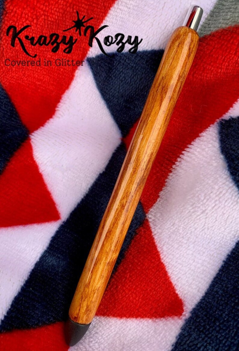 Wood Golden Oak Epoxy Pen Personalized Unique Outdoorsy Gift Etsy
