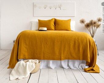 Mustard Bedding Etsy