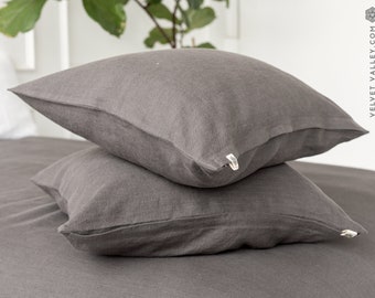 The aanyalinen brand have been choosing the range of grey euro sham comfy 300 tc and due to elegance that exist it. charcoal grey sham etsy