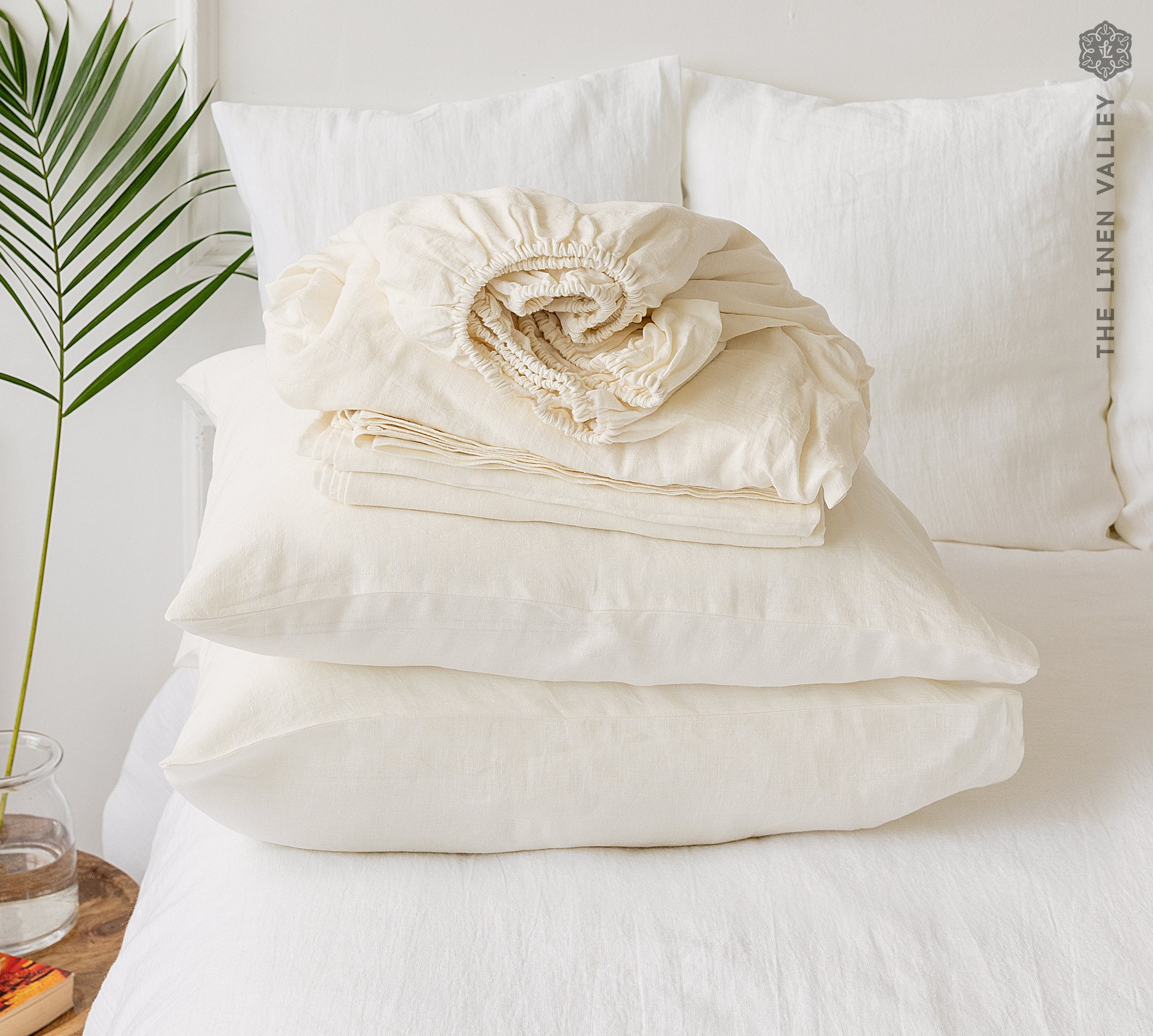 Pillow talk linen sheets hotsell