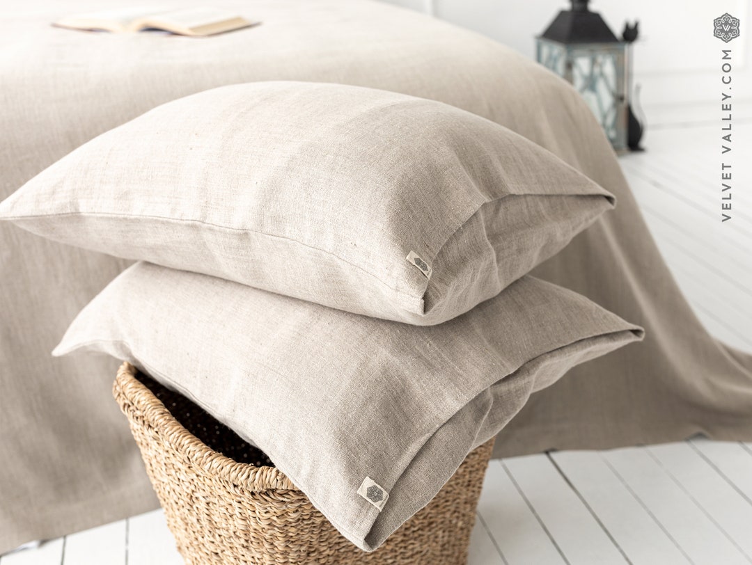 LINEN Pillow Sham EU Ikea 20 X 24 50 X 60 Cm Etsy UK