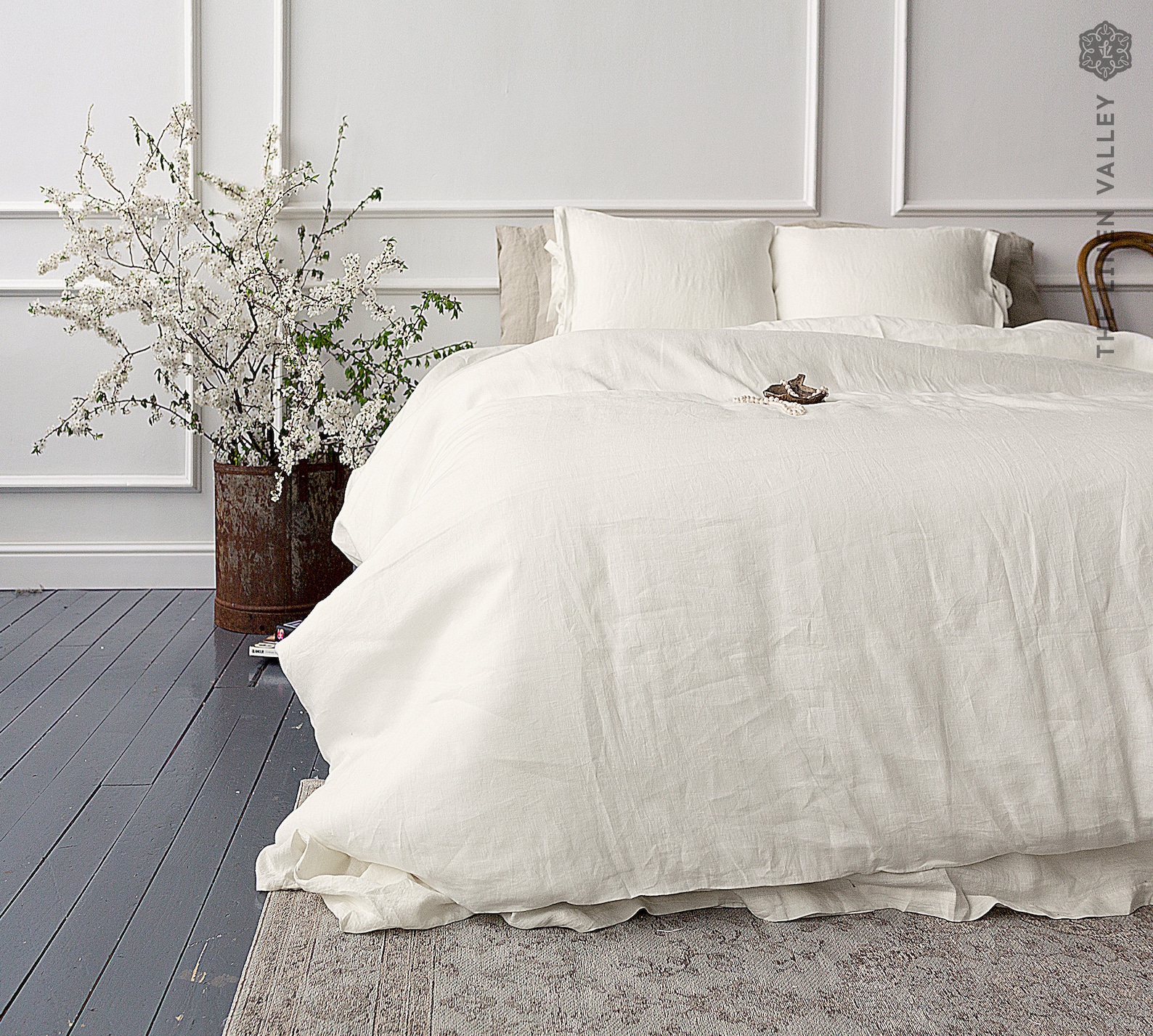 OFF WHITE Duvet Cover Softened Cream White Doona Coverivory Etsy