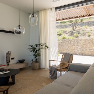 Our off white linen curtains are designed and made to give your home a unique and timeless charm. Linen curtains in neutral palette would compliment interiors from minimalistic, industrial type or Scandinavian to bohemian or classic style.
