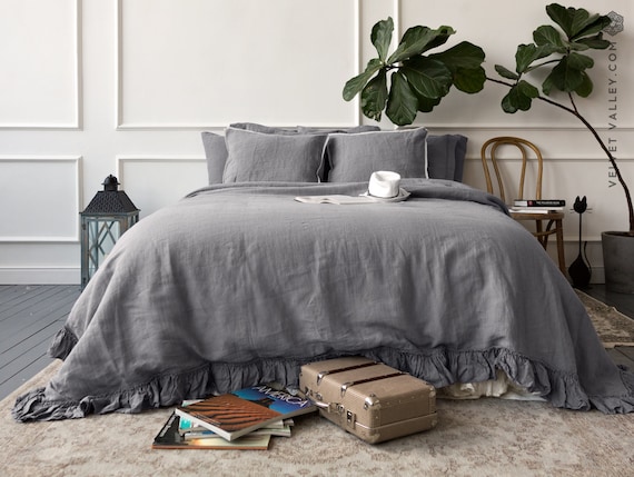 grey comforter set full size