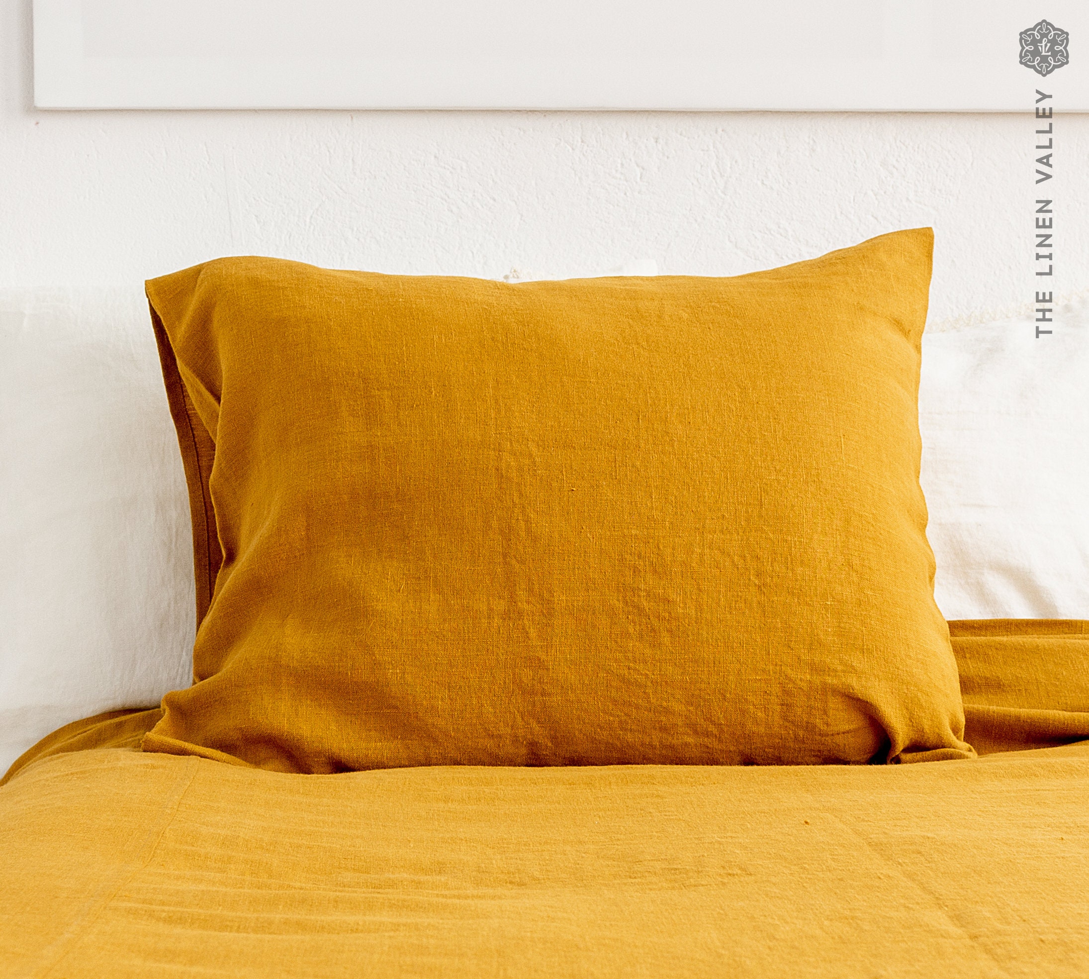 Yellow Pillow Case Etsy