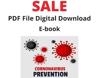 Corona Prevention E-book/PDF File/Digital Download