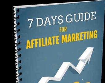 7 Days Guide for Affiliate Marketing/ PDF File E-book/Digital Download