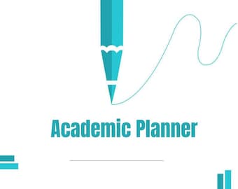 Academic Planner/Pdf FIle Digital Download