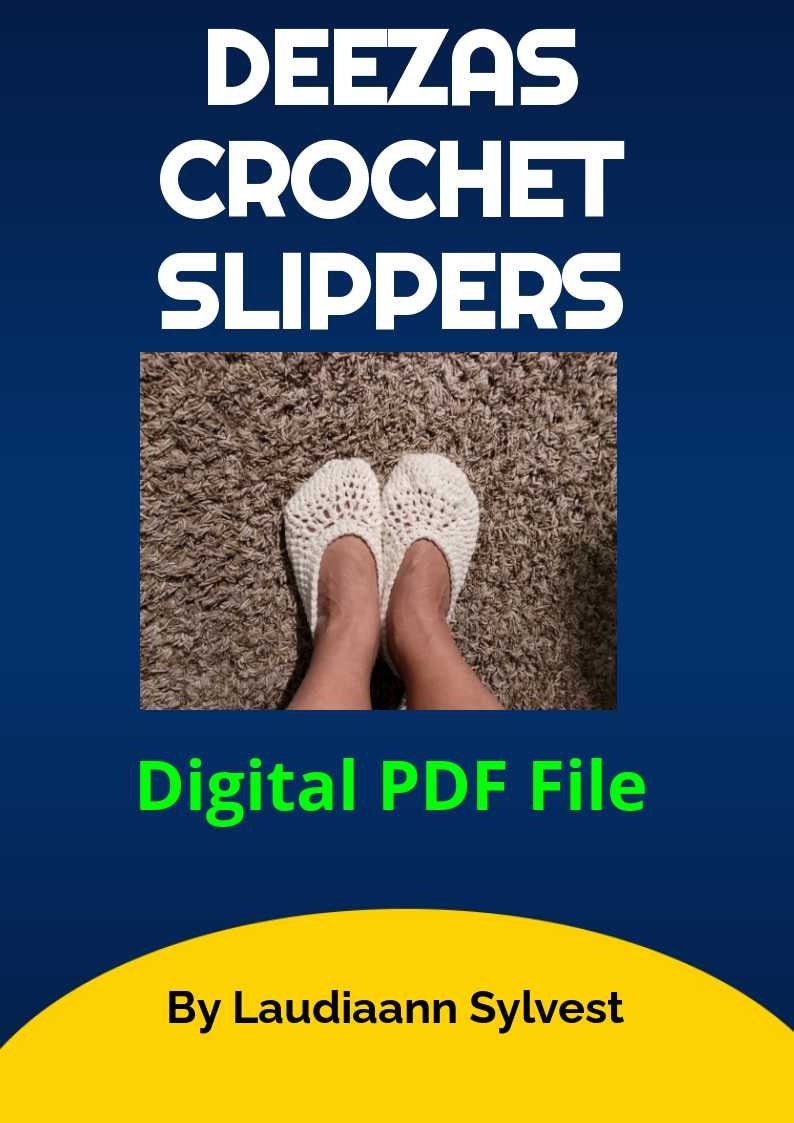 Crochet Slipper Pattern image 1