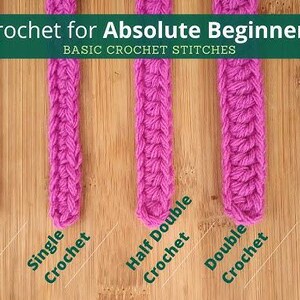 Guide for Basic Crochet Stitches by Deezas Crochet, Tutorial, Pdf ...