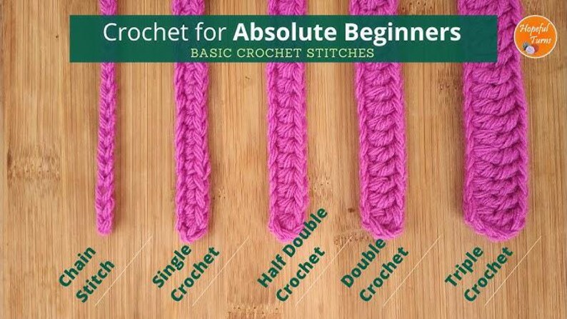 Guide for Basic Crochet Stitches by Deezas Crochet, Tutorial, Pdf ...