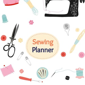 Sewing Planner/Pdf File Download