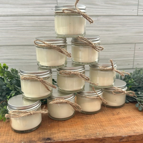 Soy Candle Favors Etsy