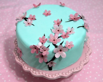 Edible wafer paper Cherry blossom