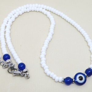 Beautiful Protection Choker with Blue Evil Eye. main image 1