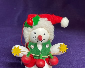 Christian Ulbricht Snowman Santa Ornament