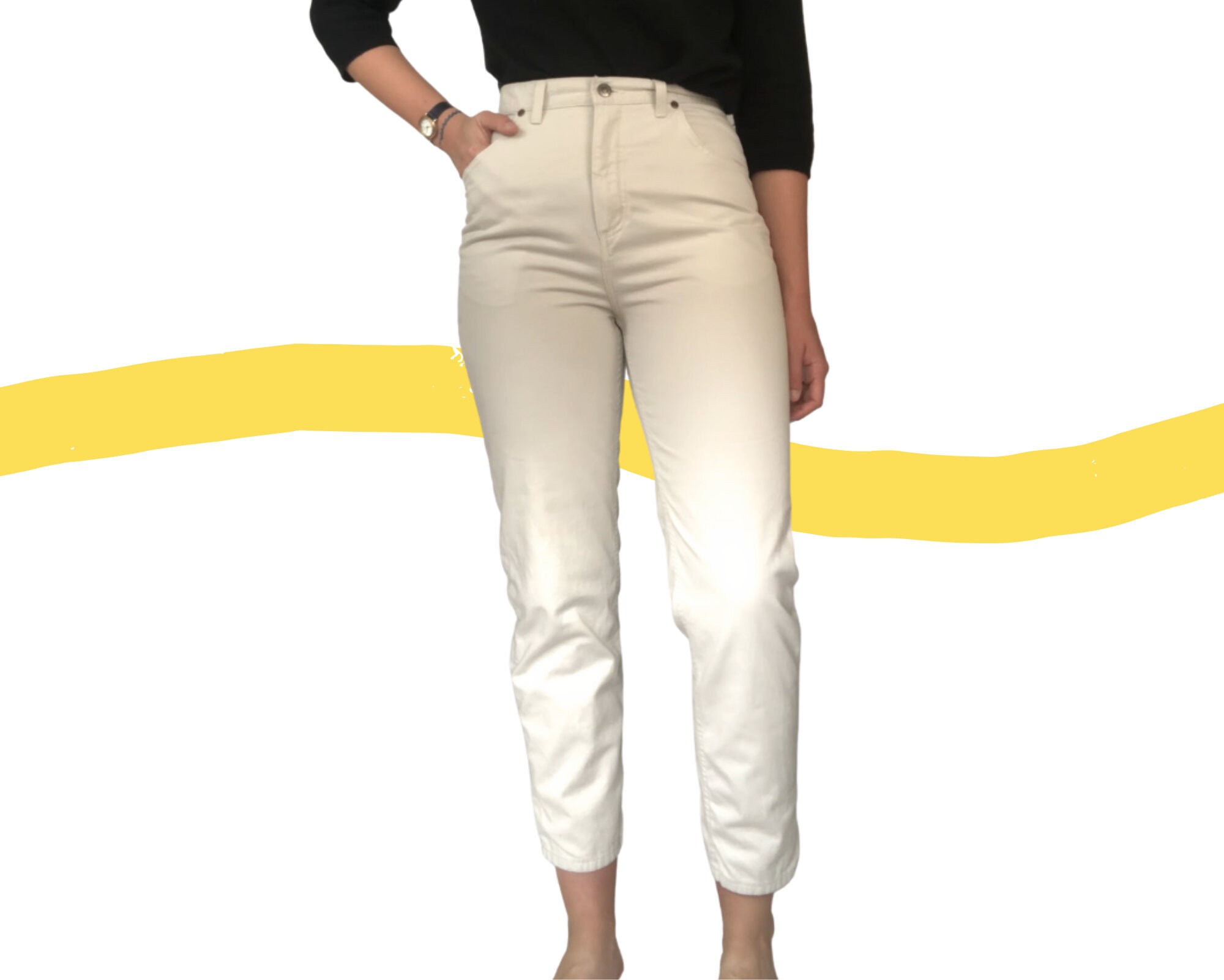Vintage St. John's Bay Tan Khaki High 