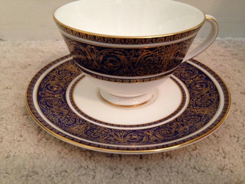 Vintage Royal Doulton China Tea Cup and Saucer 3 piece set Etsy