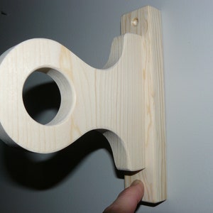 Arched Wall Brackets with Back Piece