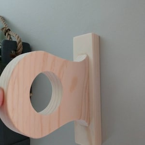 Decorative Wood Curtain Rod Brackets