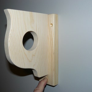 Decorative Shelf Brackets with Rod Support