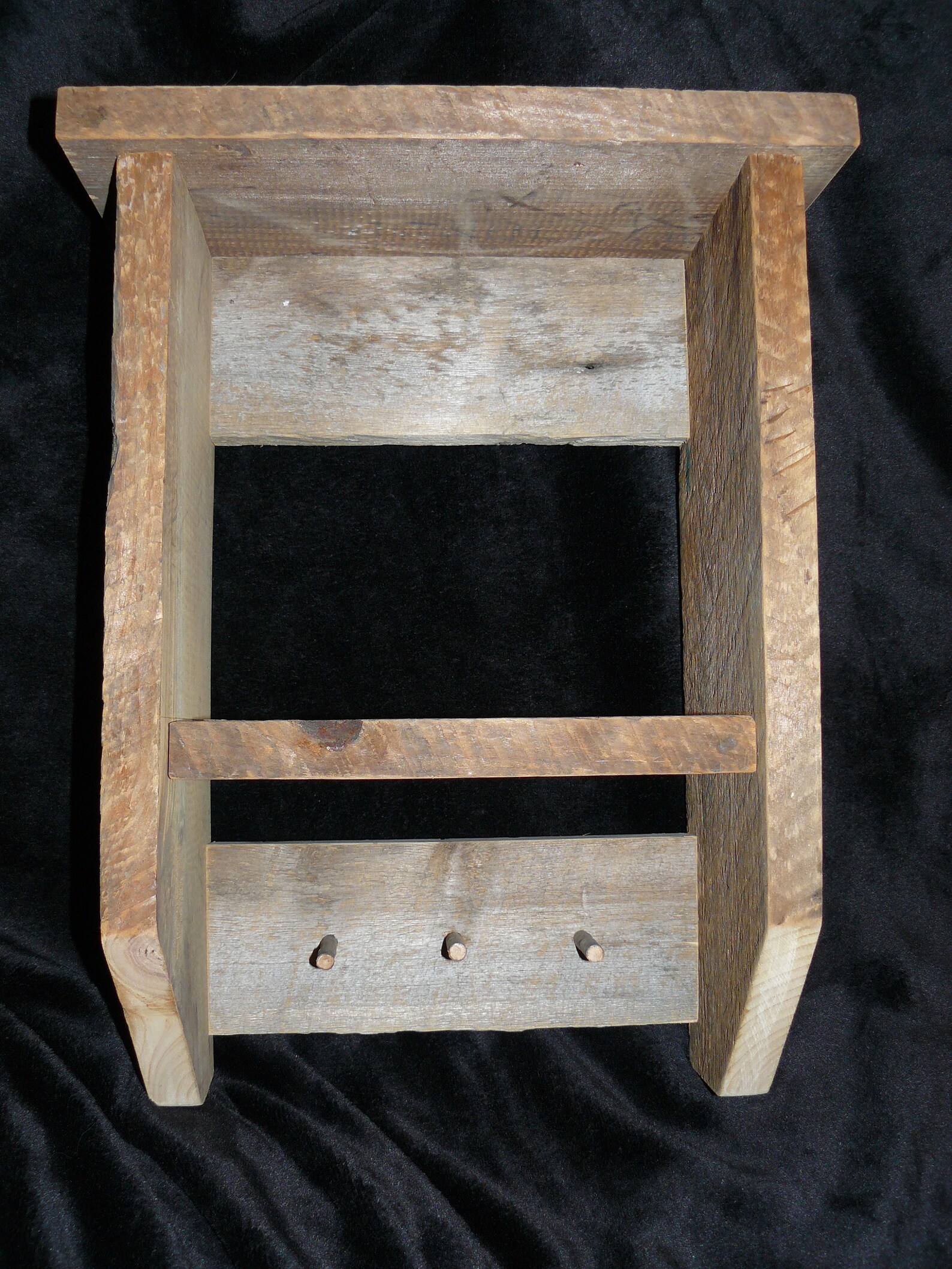 Rustic Display Shelf Etsy