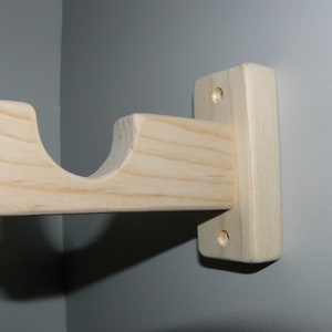 Slender Curtain Rod Brackets