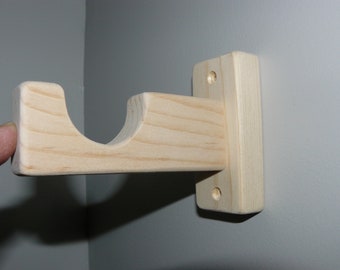 Schlanke Gardinenstange Halterungen