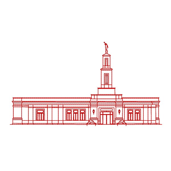 Raleigh Temple Embroidery Etsy