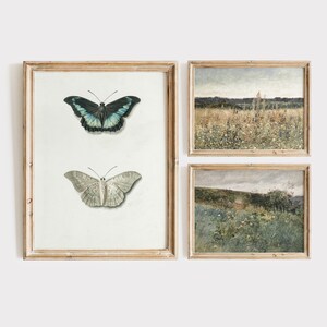 Vintage Gallery Wall Set. Vintage Country Art. Eclectic Gallery Wall. Cottagecore Decor. Modern Farmhouse Decor PRINTABLE. Digital Download.