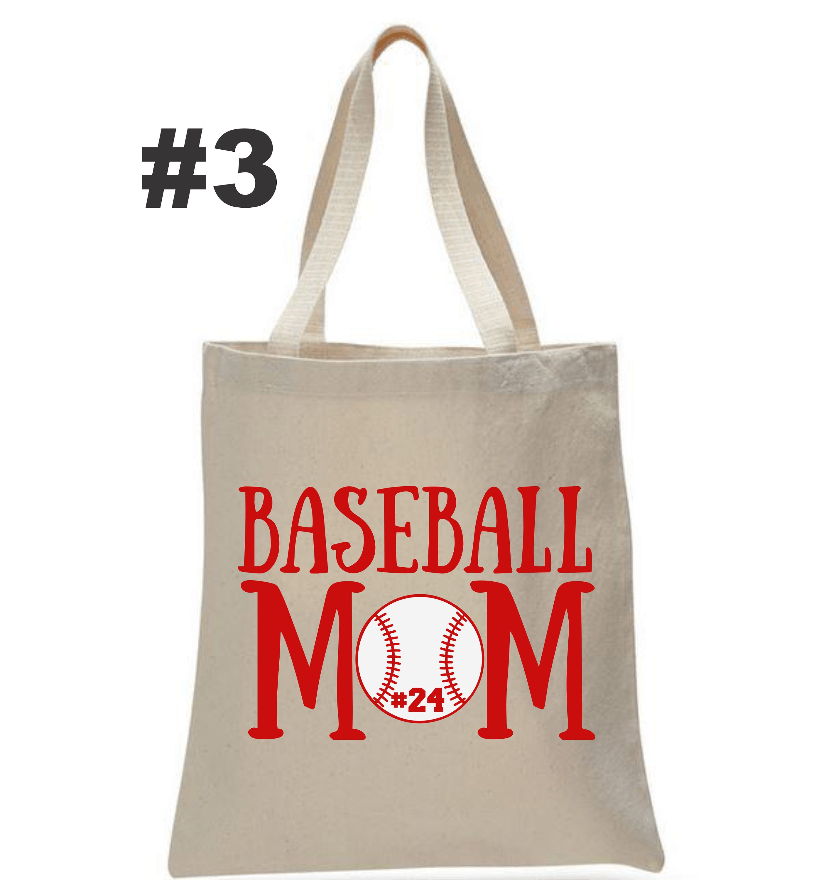 Baseball Mom Tote Bag / Softbball Mom Tote Bag / Team Mom Gift | Etsy
