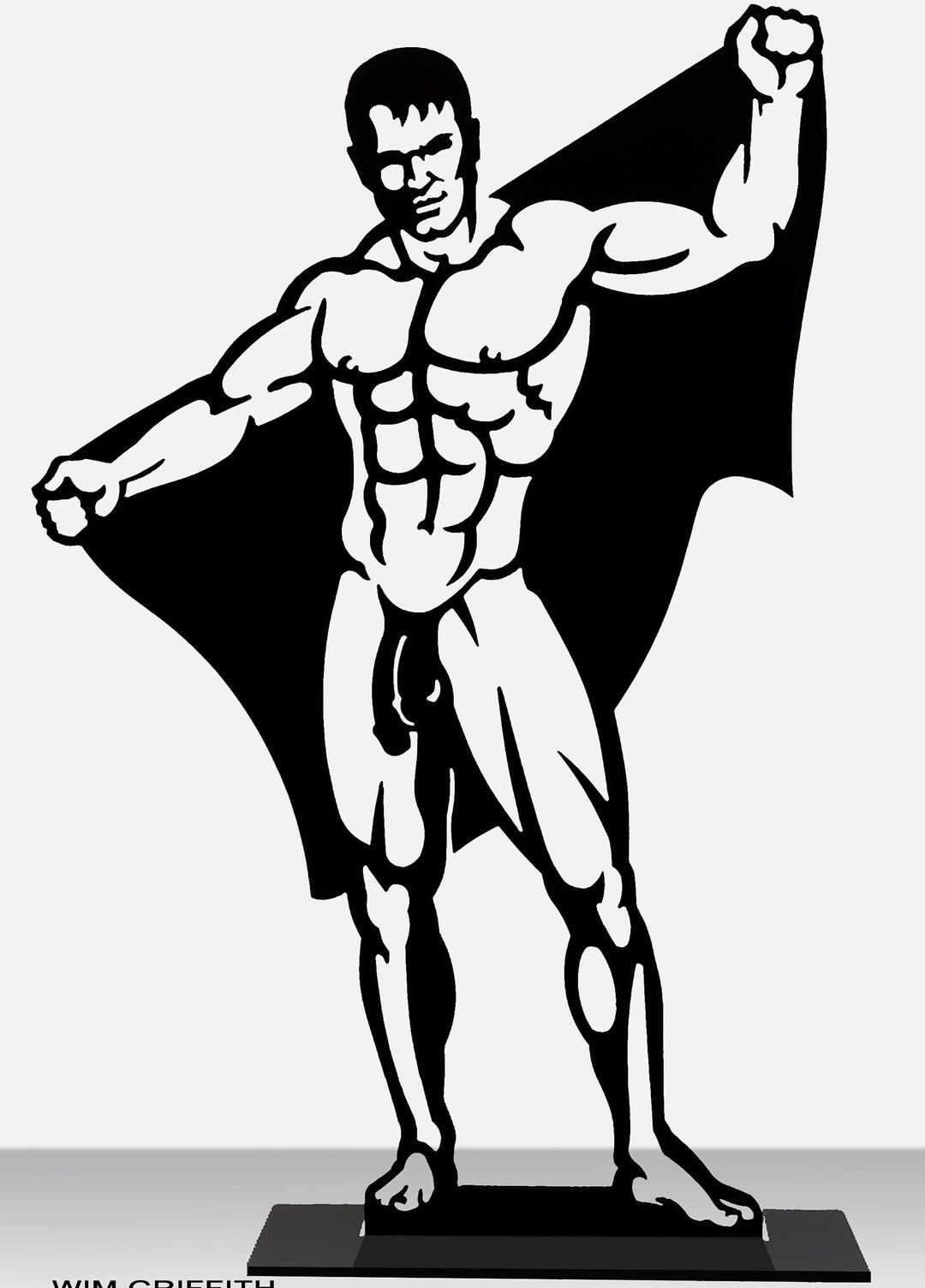 WIPE DOWN 30inch Original Modern Masculine Gay Pride LGBTQ Etsy