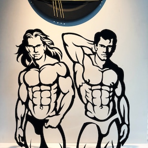 LIFE GUARD 23 Inch Original Modern Masculine Gay Pride LGBTQ Homoerotic