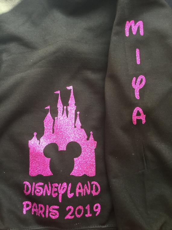 personalised disneyland hoodies