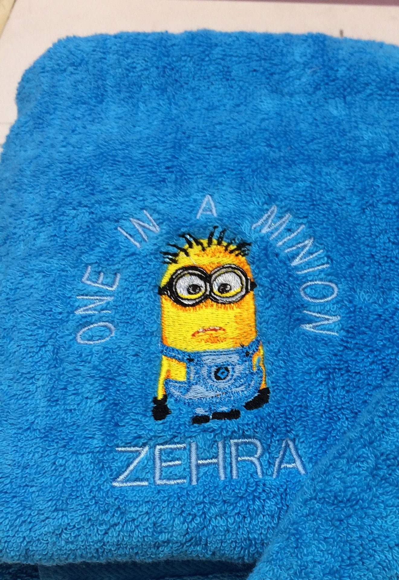 Minion towel hotsell
