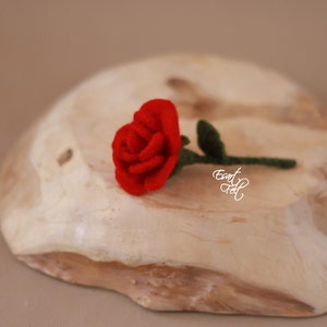 RTS Felted newborn photo props, felted rose photo props, newborn photography props, felted flower photo prop