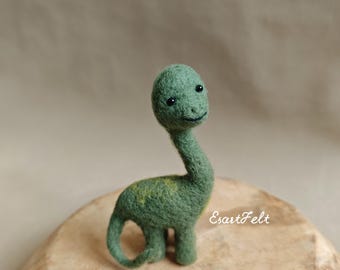 RTS Dino gefilzte Neugeborenen Requisiten, gefilzter Dinosaurier, Neugeborene gefilzte Requisiten, gefilztes Tier Stofftier