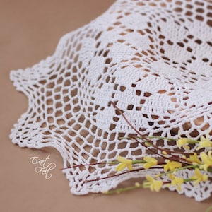 Crochet lace layer, crochet photography props layer, lace layer photo props, vintage lace photo props