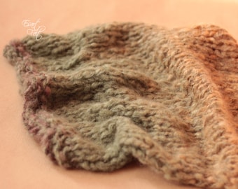 Accessori per coperte lavorate a maglia con effetto sfumato, accessori per foto di neonati lavorati a maglia, accessori per strati di mohair lavorati a maglia, riempitivo per cesta per neonati