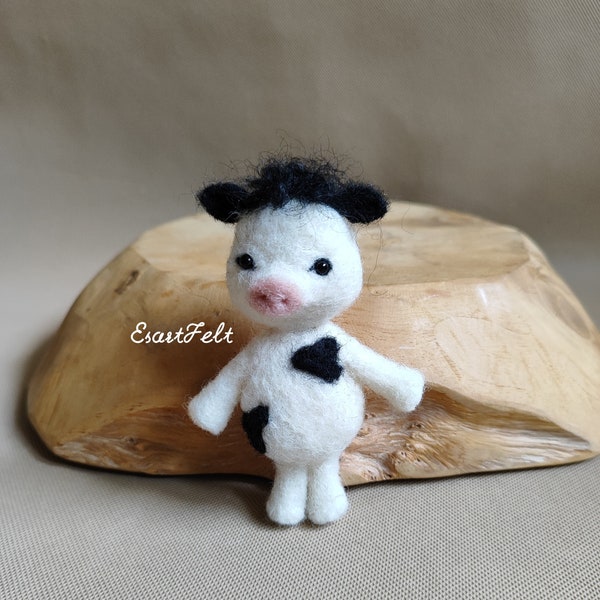 Felt Cow Etsy