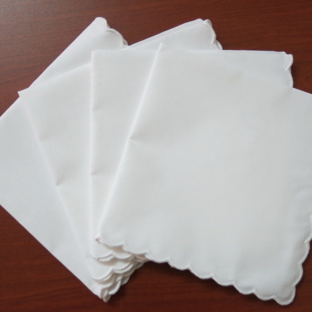 Fazzoletti Di Cotone Pettinato Donna | 3 Pezzi 35x35 Cm Per Regali