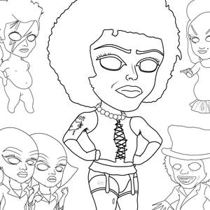 Queer Icons Malbuch – LGBTQ+ Legenden, ziehen & Popkultur an