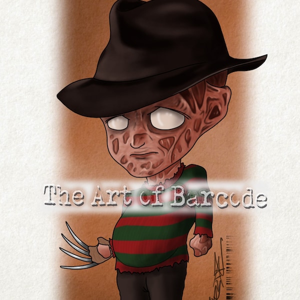 Nightmare on Elm Street 1, 2, 3, 4, 5, 6 - Freddy / Jesse / Phillip / Taryn / Debbie / Danny / Super Freddy / Carlos ART PRINTS